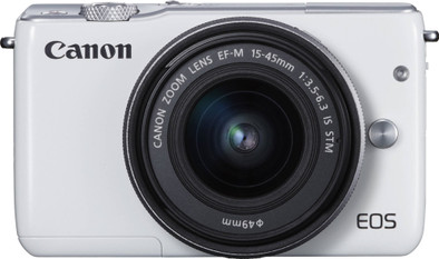 Canon EOS M10 Wit + 15-45mm is nooit meer leverbaar
