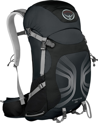Osprey Stratos 26 Anthracite Black - M/L is nooit meer leverbaar