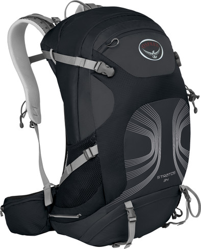 Osprey Stratos 34 Anthracite Black M/L Coolblue Rugzakken - Main Image