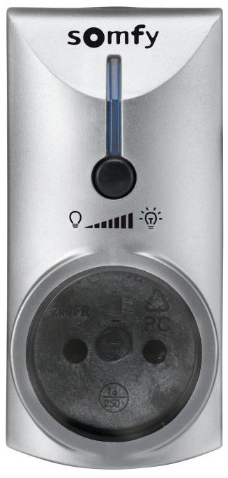 Somfy Stopcontact Binnen Dimbaar is nooit meer leverbaar