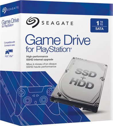 Seagate Game Drive 1TB SSHD voor Sony Playstation 4 is nooit meer leverbaar