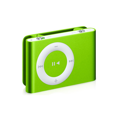 Apple iPod Shuffle 1 GB Green | Coolblue | Mp3 spelers