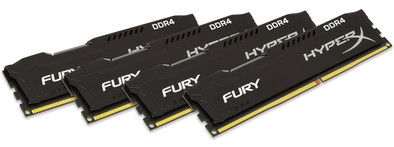 Kingston HyperX Fury 32 GB DIMM DDR4-2133 4 x 8 GB is nooit meer leverbaar