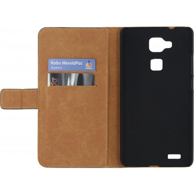 Mobilize Classic Wallet Book Case Huawei Ascend Mate 7 Zwart is nooit meer leverbaar