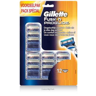 12x Gillette Fusion ProGlide Scheermesjes - Voordeelpak is nooit meer leverbaar