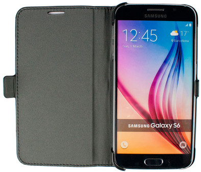 Imoshion Kaleto Book Case Samsung Galaxy S6 Zwart is nooit meer leverbaar