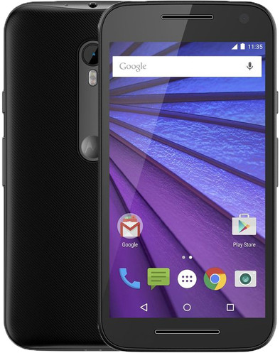 Motorola Moto G 4G (Gen 3) 16 GB Zwart is nooit meer leverbaar