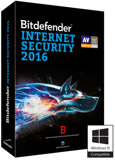 BitDefender Internet Security 2016 2 jaar / 3 Gebruikers is nooit meer leverbaar