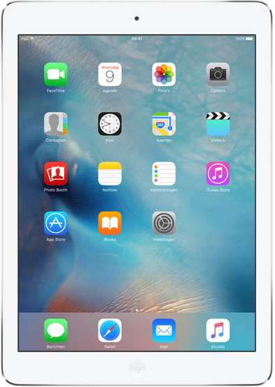 Apple iPad Air Wifi 32 GB Silver is nooit meer leverbaar