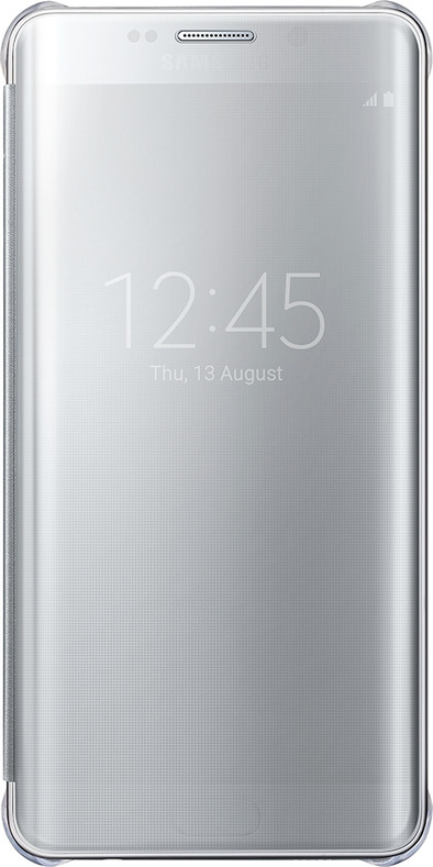 Samsung Galaxy S6 Edge Plus Clear View Cover Wit is nooit meer leverbaar
