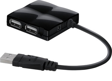 Belkin 4 poorts Quilted USB 2.0 hub is nooit meer leverbaar