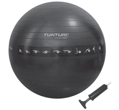 Tunturi Gymball Anti Burst 65 cm Black is nooit meer leverbaar