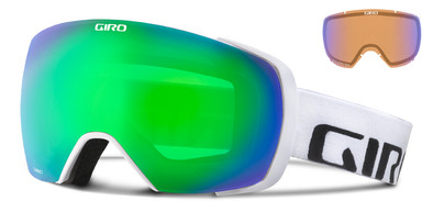 Giro Contact White Wordmark / Loden Green &amp; Persimmon Boost is nooit meer leverbaar