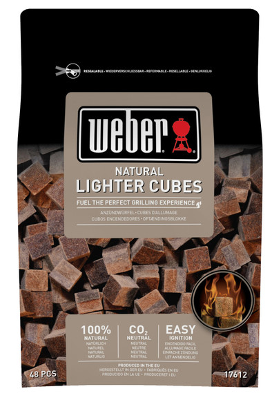 Weber Aanmaakblokjes Bruin (48 stuks) is nooit meer leverbaar
