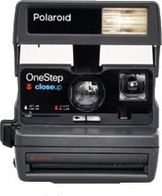 80s Style Polaroid 600 Camera + 2 x Film is nooit meer leverbaar