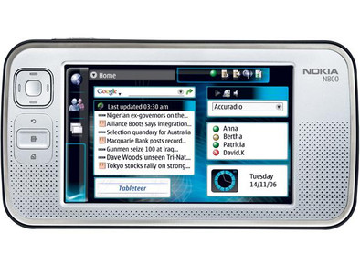Nokia N800 Internet Tablet is nooit meer leverbaar