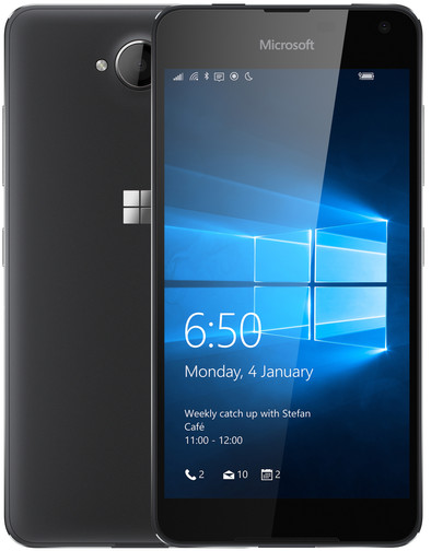 Microsoft Lumia 650 Dual Sim Zwart is nooit meer leverbaar