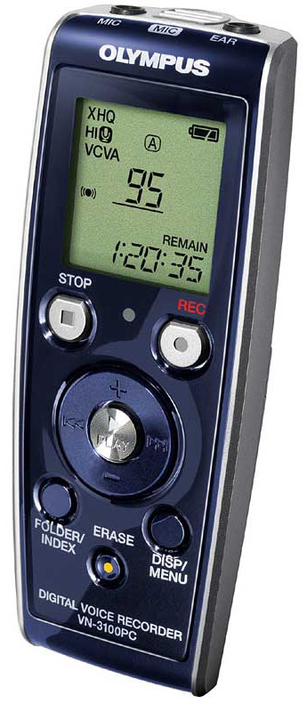 Olympus VN-3100 PC Voice Recorder 128 MB is nooit meer leverbaar