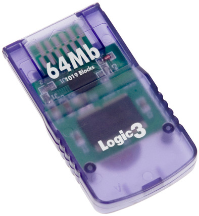 Logic3 Memory Card 64 MB GameCube is nooit meer leverbaar