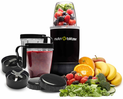 Nutri Blitzer Zwart is nooit meer leverbaar