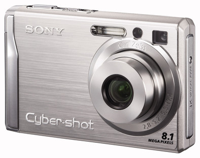 Sony Cybershot DSC W-90 Zilver is nooit meer leverbaar