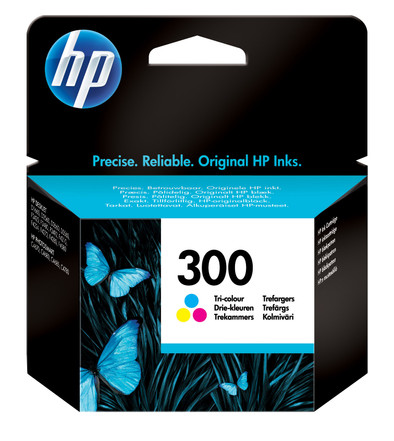 HP 300 Cartridges Kleur is nooit meer leverbaar
