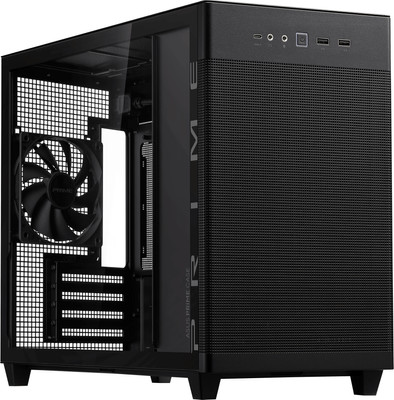 ASUS PRIME AP201 TG Zwart is nooit meer leverbaar