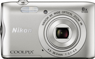 Nikon Coolpix A300 Zilver is nooit meer leverbaar