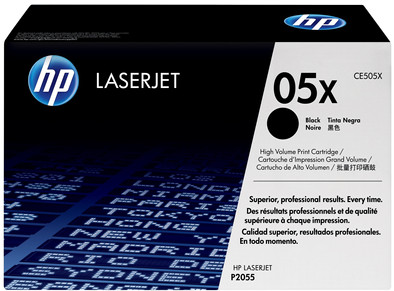 HP 05X LaserJet Toner Zwart (CE505X) is nooit meer leverbaar