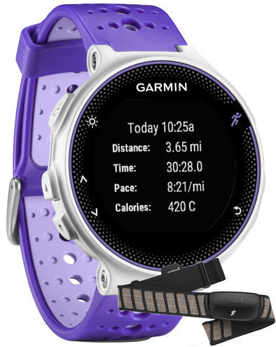 Garmin Forerunner 230 HRM Paars/Wit is nooit meer leverbaar