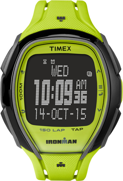 Timex Ironman Sleek 150 Neon Lime is nooit meer leverbaar