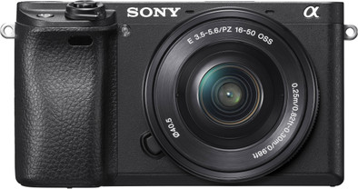 Sony Alpha A6300 Zwart + PZ 16-50mm OSS is nooit meer leverbaar