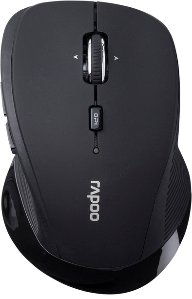 Rapoo 3900P Draadloze Laser Muis Zwart is nooit meer leverbaar