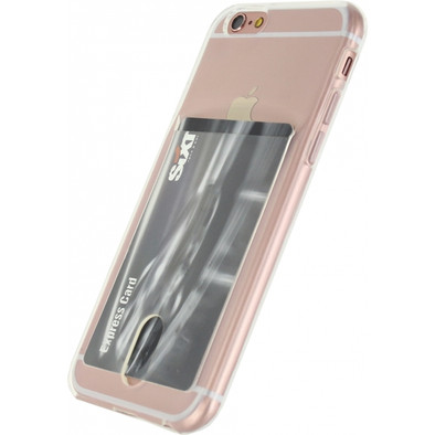 Xccess TPU Card Case Apple iPhone 6&#x2F;6S Transparant is nooit meer leverbaar
