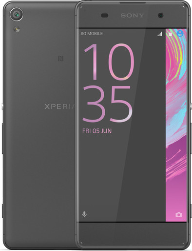 Sony Xperia XA Zwart is nooit meer leverbaar
