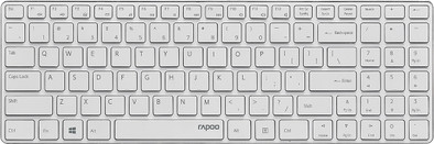 Rapoo Rapoo E9100P Wireless Ultra Slim Wit QWERTY is nooit meer leverbaar