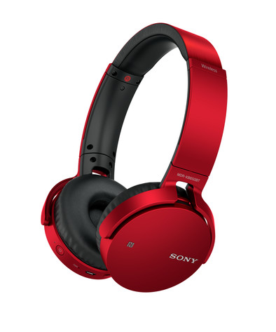 Sony MDR-XB650BT Rood is nooit meer leverbaar