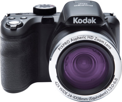 Kodak Pixpro AZ421 Zwart is nooit meer leverbaar