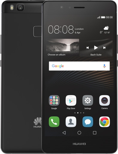 Huawei P9 Lite Zwart is nooit meer leverbaar
