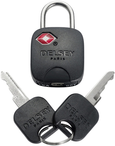 Delsey Travel Necessities TSA Key Padlock (USA) Black is nooit meer leverbaar