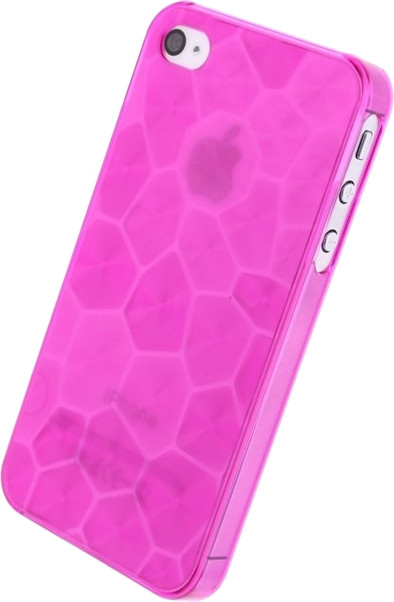 Xccess Honeycomb Cover Apple iPhone 4/4S Roze is nooit meer leverbaar