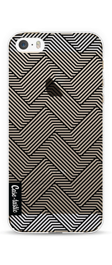 Casetastic Softcover Apple iPhone 5/5S/SE Braided Lines is nooit meer leverbaar