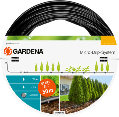 Gardena Micro Drip Start Set L 50 Meter is nooit meer leverbaar