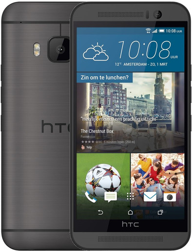 HTC One M9 Prime Camera Edition Grijs is nooit meer leverbaar