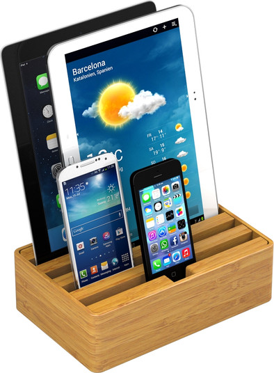 Alldock Docking Station Medium Bamboe is nooit meer leverbaar