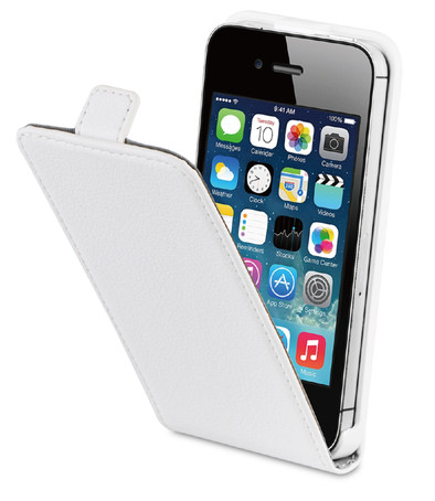 BeHello Flip Case Apple iPhone 4/4S Wit is nooit meer leverbaar