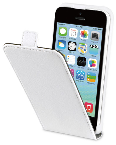 BeHello Flip Case Apple iPhone 5C Wit is nooit meer leverbaar