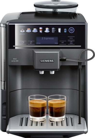 Siemens EQ.6 TE603209RW Zwart is nooit meer leverbaar