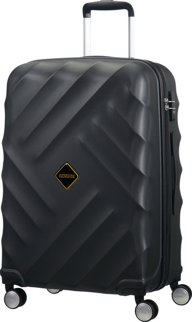 American Tourister Crystal Glow Spinner TSA 66 cm Galaxy Black is nooit meer leverbaar