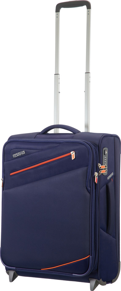 American Tourister Pikes Peak Expandable Upright 55 cm Carbon Blue is nooit meer leverbaar